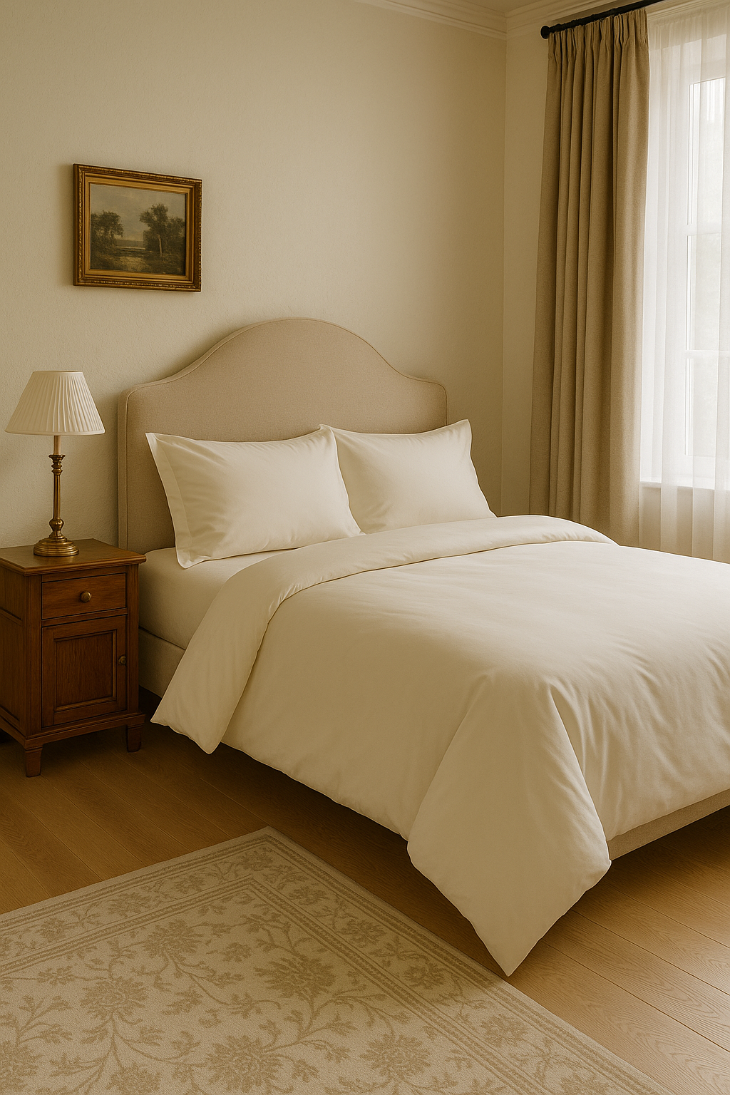 Egyptian Cotton Pillowcase Pair