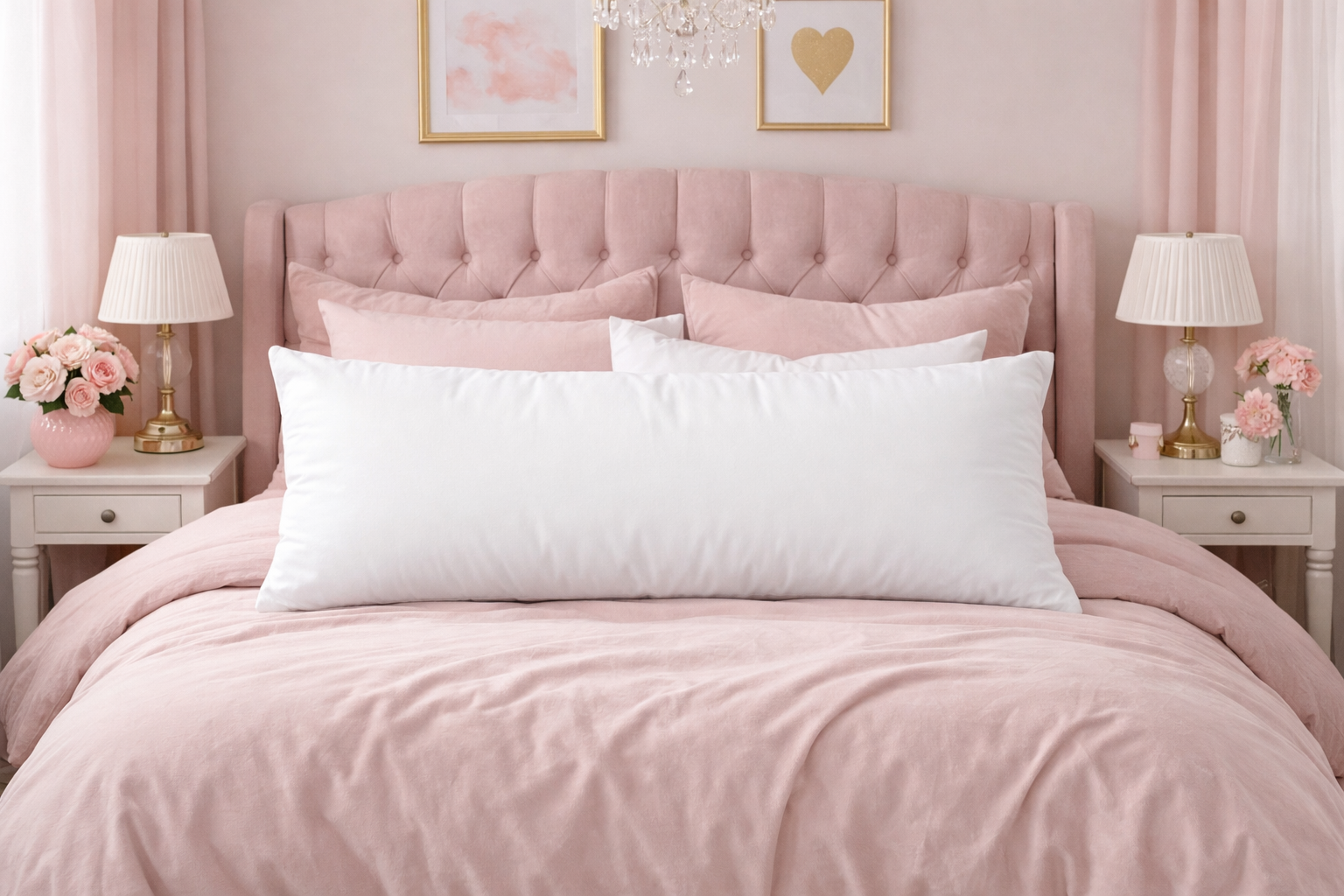 Pillow Insert Long 50×90 Microfiber 1.7Kg