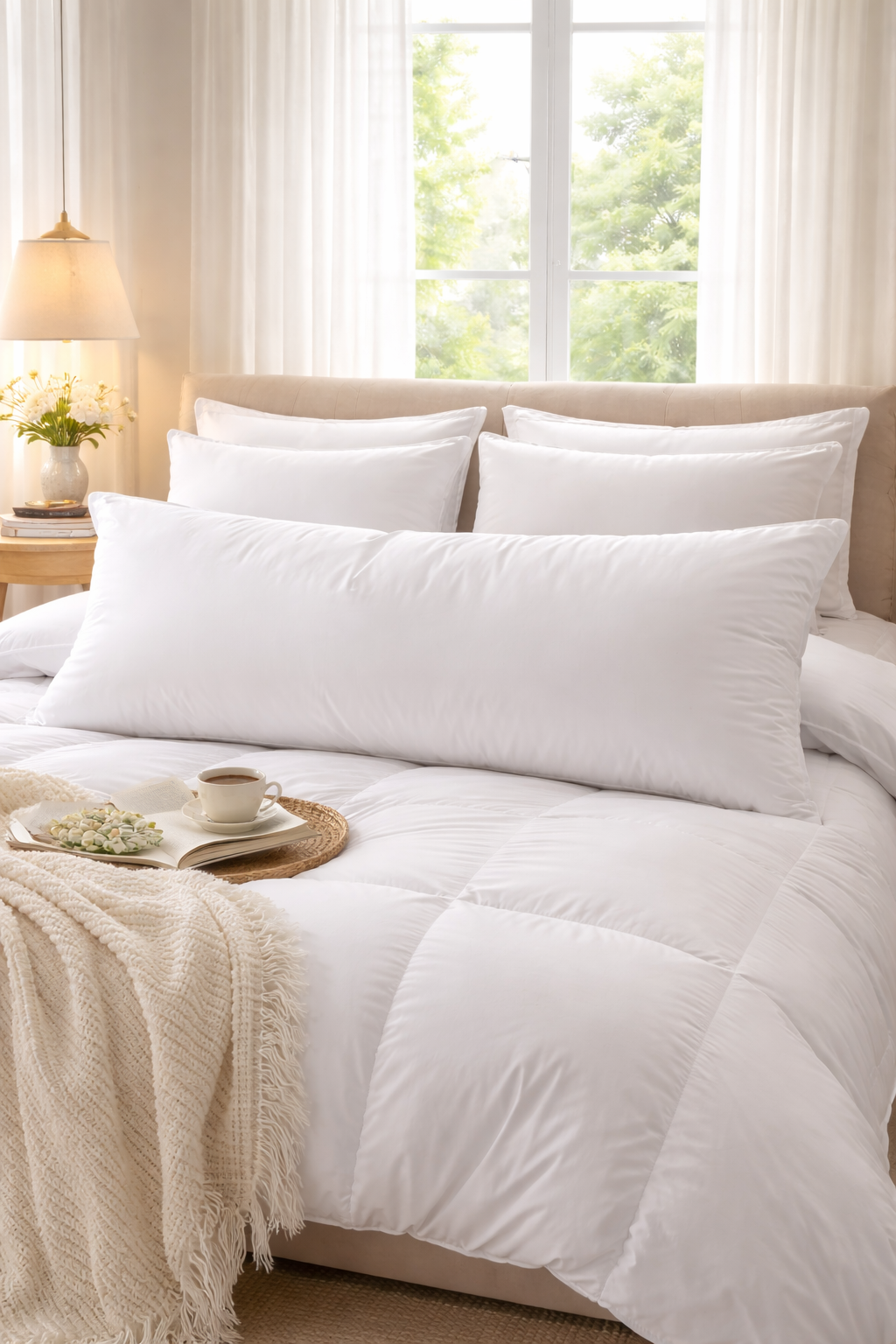 Pillow Insert Long 50×90 Goose Feel 1.7Kg